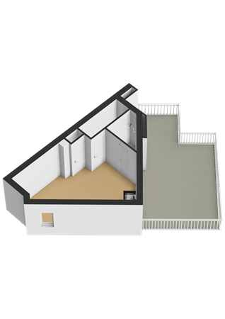 Timorstraat 134, 2022 RK Haarlem - Tweede verdieping - 3D.png