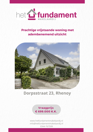 Brochure preview - Brochure Dorpsstraat 23 Rhenoy.pdf