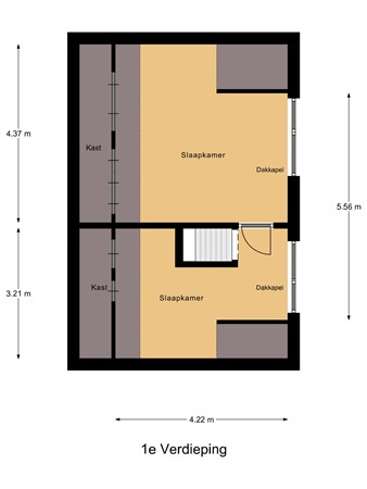 Floorplan - Goossen Janssenstraat 23, 4061 AH Ophemert
