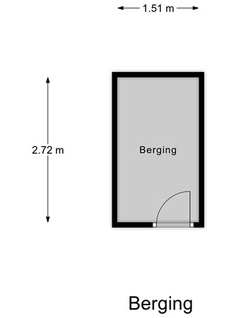 Floorplan - Jacob Cremerstraat 54, 4001 XM Tiel