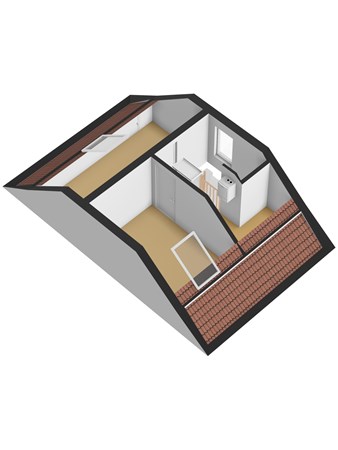 Floorplan - Reitensestraat 1, 4174 HG Hellouw