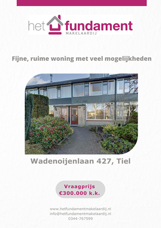 Brochure preview - Brochure Wadenoijenlaan 427, Tiel-gecomprimeerd.pdf