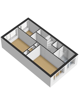 Floorplan - Wadenoijenlaan 427, 4006 AJ Tiel