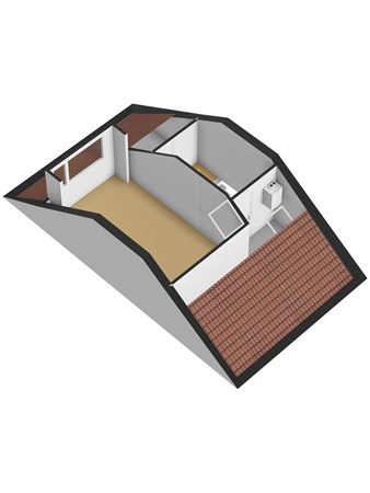 Floorplan - Wadenoijenlaan 427, 4006 AJ Tiel