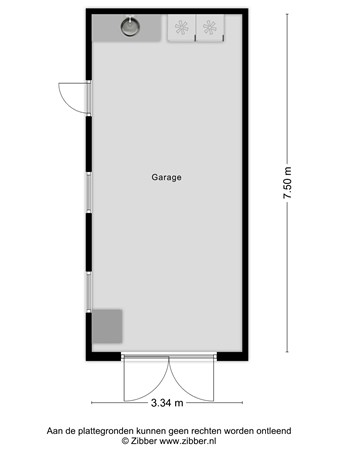 Floorplan - Goossen Janssenstraat 28, 4061 AJ Ophemert
