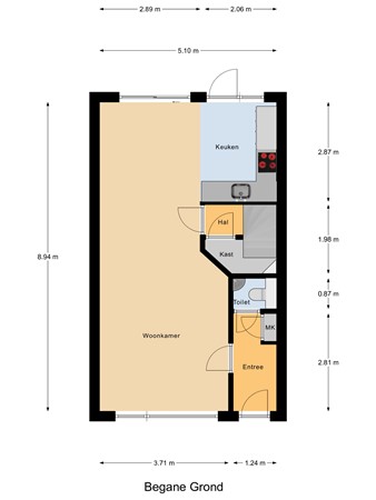 Floorplan - De Henich 21, 4014 NP Wadenoijen