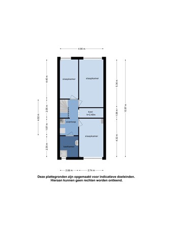 Plattegrond - Watersnipstraat 1, 2623 LX Delft - 110814177_watersnipstraat_1e_verdieping_first_design_20211029_7beb04.jpg