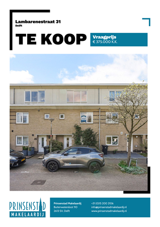 Brochure - Lambarenestraat 31, 2622 DN DELFT (1) - Lambarenestraat 31, 2622 DN Delft