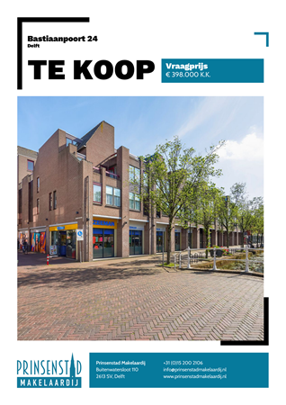 Brochure - Bastiaanpoort 24, 2611 MC DELFT (2) - Bastiaanpoort 24, 2611 MC Delft