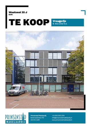 Brochure - Westvest 35-J, 2611 AZ DELFT (2) - Westvest 35J1, 2611 AZ Delft