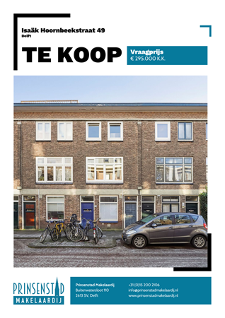Brochure - Isaäk Hoornbeekstraat 49, 2613 HG DELFT (2) - Isaäk Hoornbeekstraat 49, 2613 HG Delft