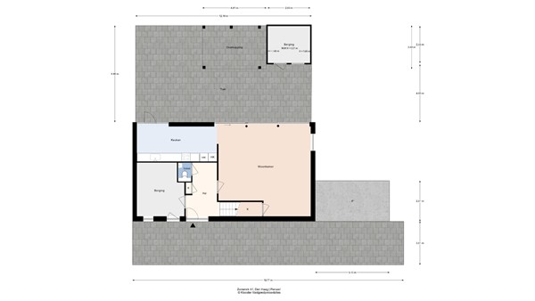 Plattegrond - Zomereik 61, 2498 BT Den Haag - Perceel.jpeg