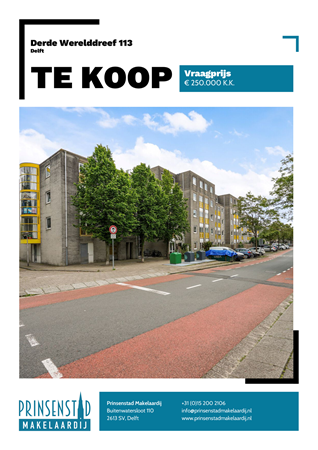 Brochure - Derde Werelddreef 113, 2622 HC DELFT (1) - Derde Werelddreef 113, 2622 HC Delft