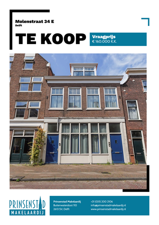 Brochure - Molenstraat 34-E, 2611 KB DELFT (2) - Molenstraat 34E, 2611 KB Delft