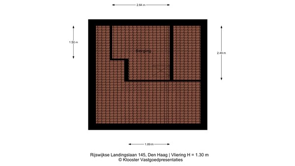 Plattegrond - Rijswijkse Landingslaan 145, 2497 BE Den Haag - Vliering.jpg