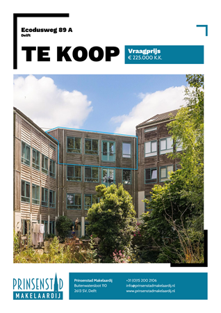 Brochure - Ecodusweg 89-A, 2614 WS DELFT (2) - Ecodusweg 89A, 2614 WS Delft