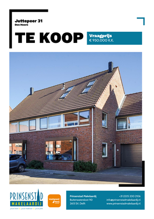 Brochure - Juttepeer 31, 2635 MP DEN HOORN (2) - Juttepeer 31, 2635 MP Den Hoorn