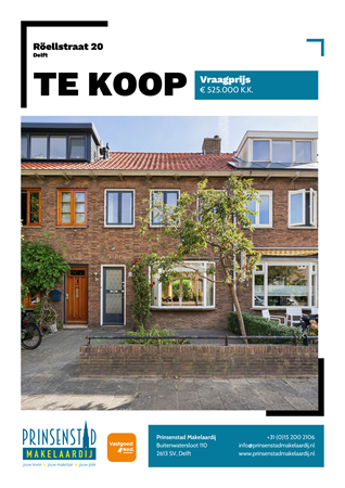 Brochure - Röellstraat 20, 2613 WE DELFT (1) - Röellstraat 20, 2613 WE Delft