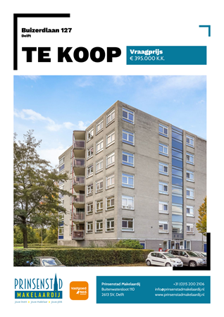 Brochure - Buizerdlaan 127, 2623 JR DELFT (2) - Buizerdlaan 127, 2623 JR Delft