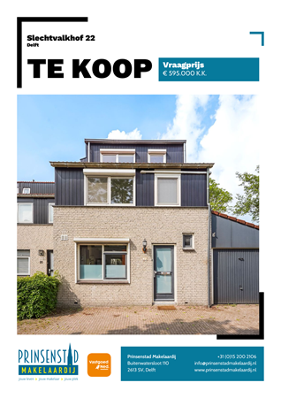 Brochure - Slechtvalkhof 22, 2623 PE DELFT (2) - Slechtvalkhof 22, 2623 PE Delft