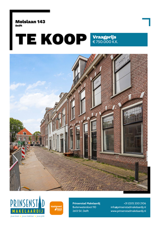 Brochure - Molslaan 143, 2611 RL DELFT (2) - Molslaan 143, 2611 RL Delft
