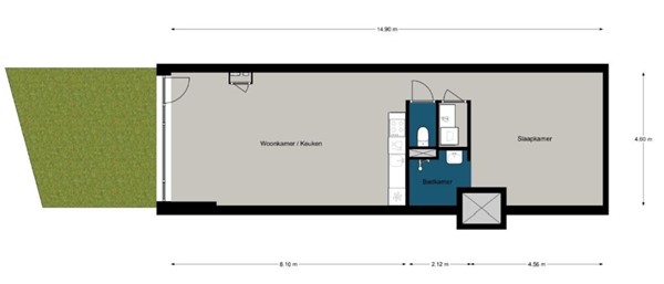 Floorplan - Brinklaan 142, 7311 JD Apeldoorn
