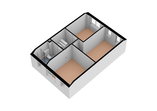 Floorplan - Paardenhoeve 46, 3992 PK Houten