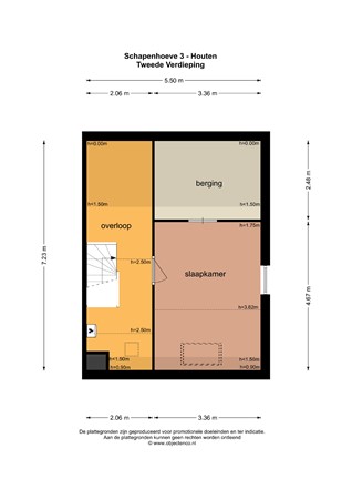 Floorplan - Schapenhoeve 3, 3992 PL Houten