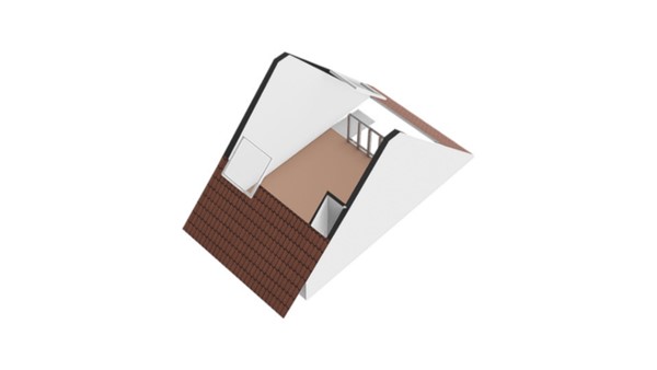 Floorplan - Croesestraat 132D, 3522 AJ Utrecht