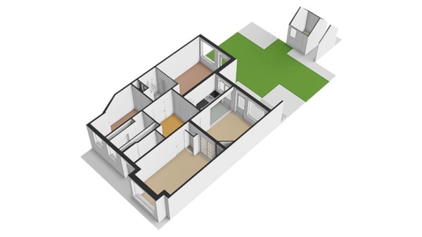 Floorplan - Oudenoord 377, 3513 EP Utrecht