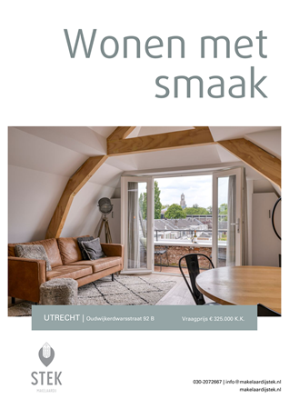 Brochure preview - Oudwijkerdwarsstraat 92-B, 3581 LH UTRECHT (1)