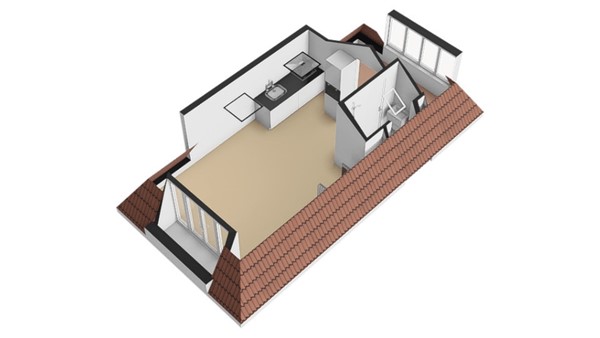 Floorplan - Oudwijkerdwarsstraat 92B, 3581 LH Utrecht