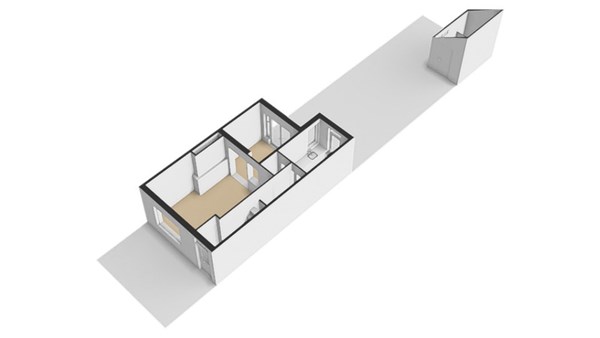 Floorplan - Okkernootstraat 4, 3552 VM Utrecht