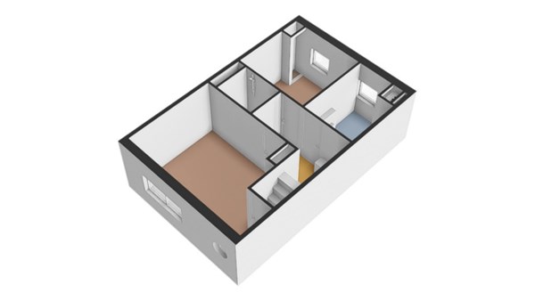 Floorplan - Okkernootstraat 4, 3552 VM Utrecht