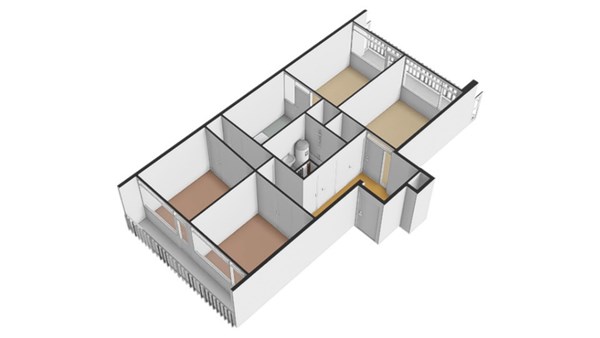 Floorplan - Livingstonelaan 196, 3526 HS Utrecht