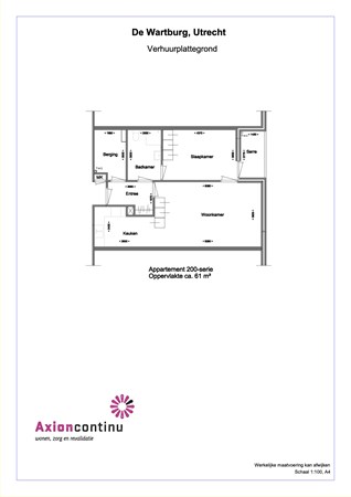 Floorplan - Kennedylaan 202, 3533 KM Utrecht