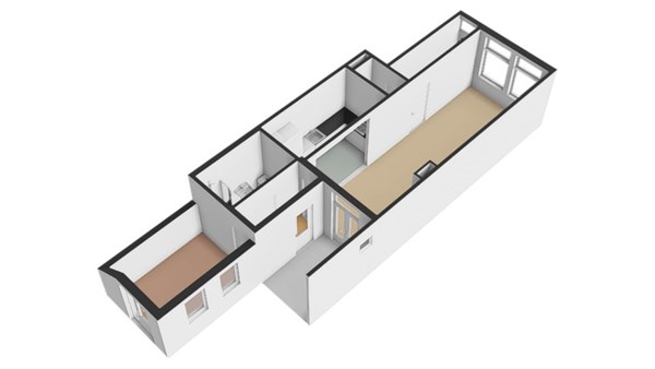 Floorplan - Vleutenseweg 308, 3532 HT Utrecht