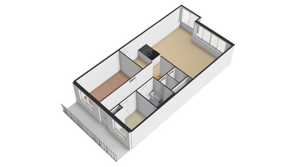 Floorplan - Amsterdamsestraatweg 171D, 3551 CA Utrecht