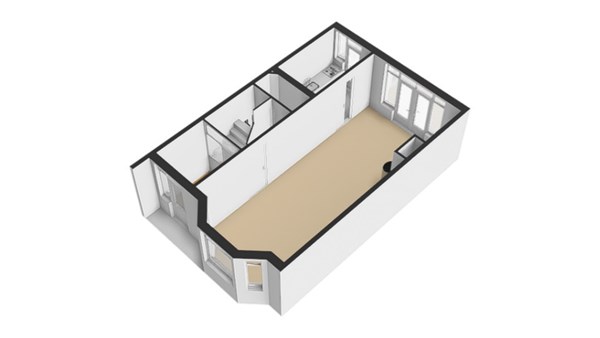 Floorplan - Antonius Matthaeuslaan 33, 3515 AN Utrecht