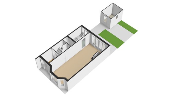 Floorplan - Antonius Matthaeuslaan 33, 3515 AN Utrecht