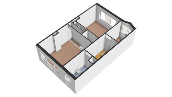 Floorplan - Antonius Matthaeuslaan 33, 3515 AN Utrecht