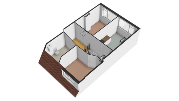 Floorplan - Antonius Matthaeuslaan 33, 3515 AN Utrecht