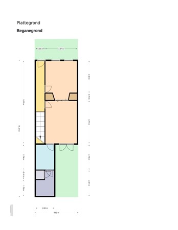 Floorplan - Cremerstraat 34, 3532 BE Utrecht