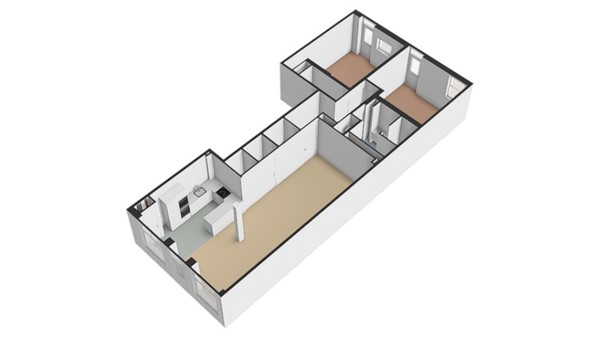 Floorplan - Anton Geesinkstraat 6, 3552 BB Utrecht