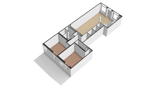 Floorplan - Anton Geesinkstraat 6, 3552 BB Utrecht
