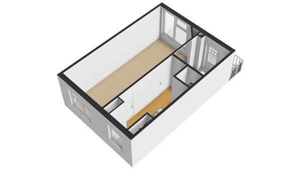 Floorplan - Stephensonstraat 3BS, 3553GR Utrecht