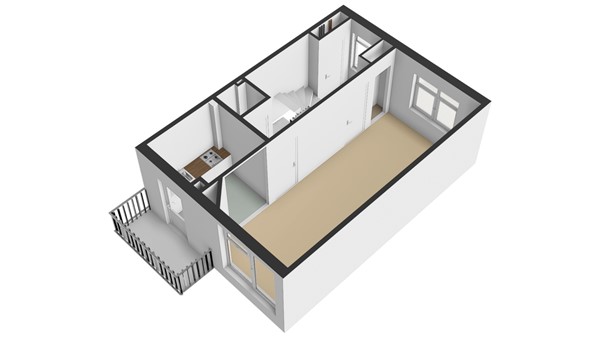 Floorplan - Stephensonstraat 3BS, 3553GR Utrecht