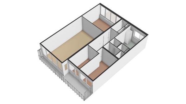 Floorplan - Faustdreef 479, 3561 LR Utrecht