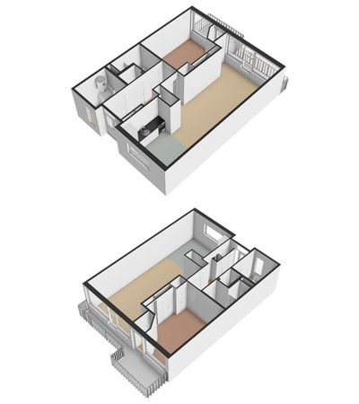 Floorplan - Biltstraat 369, 3572 AT Utrecht