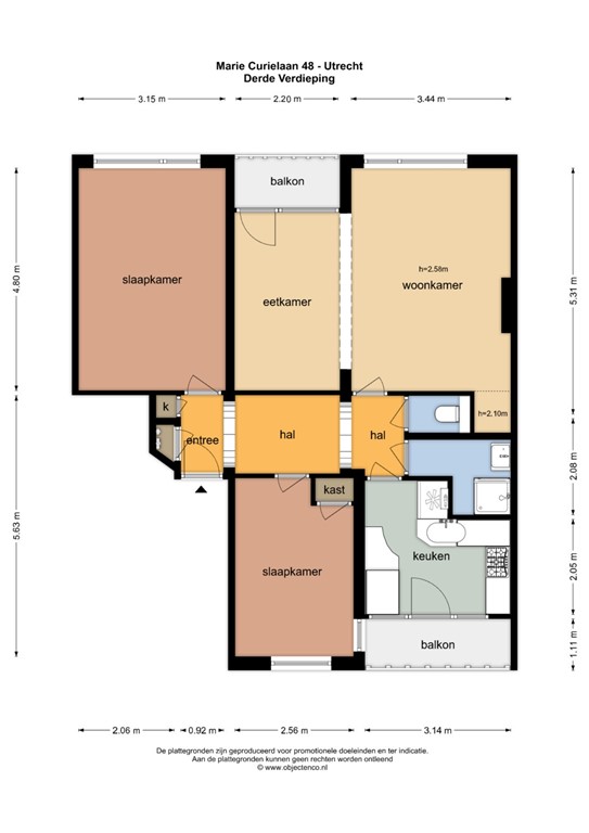 mediumsize floorplan